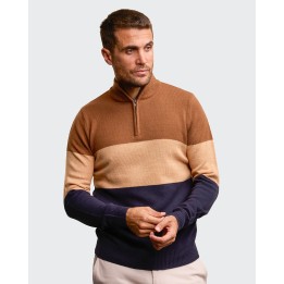 Chompa Hombre Zair Marron Roble