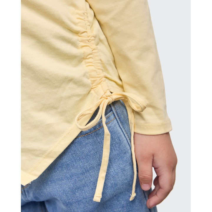 Polo Niña Violeta Amarillo Agua