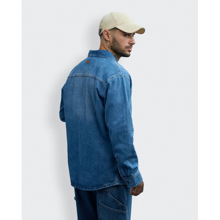 Camisa Hombre London Light Wash