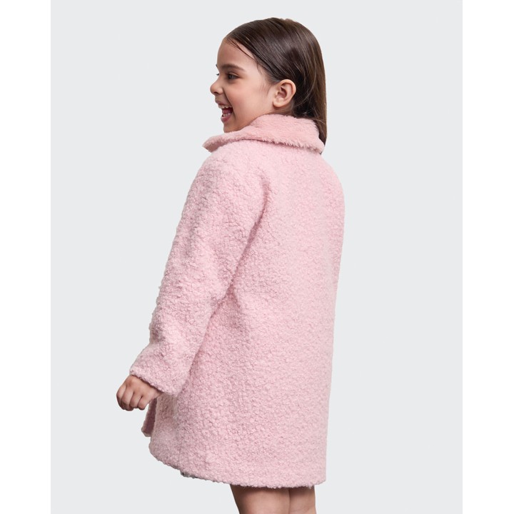 Abrigo Niña Violeta Rosado Silver