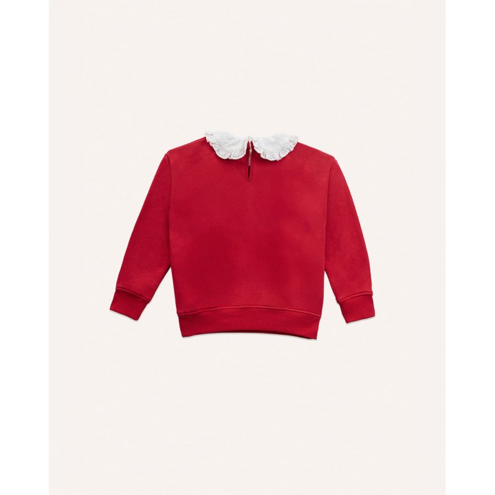 Polera Niña Jimena Rojo Prince