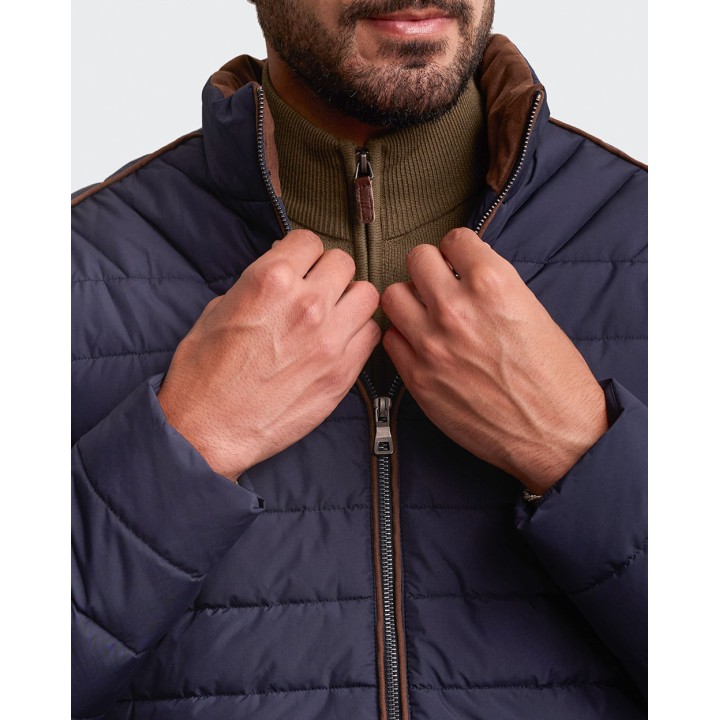 Casaca Hombre Eduardo Azul Oxford