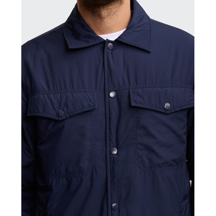 Casaca Hombre Zack Azul Oxford