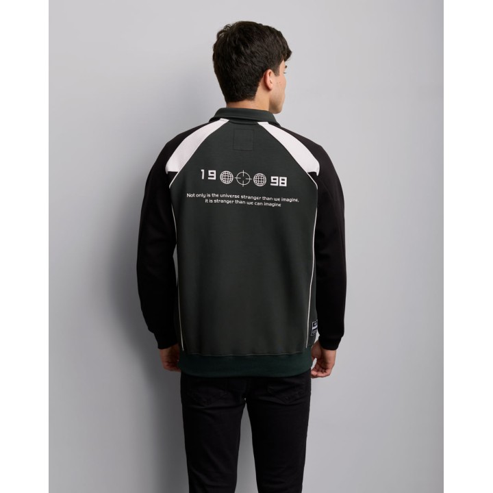 Polera Hombre Bound Verde Storm