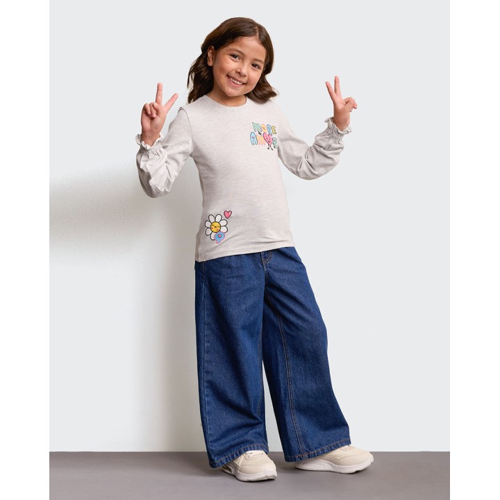 Polo Niña Mariamanda Niquel Poly Htr