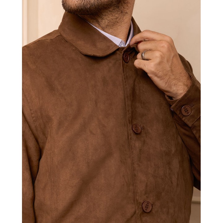 Casaca Hombre Daniel Marron Chocolate