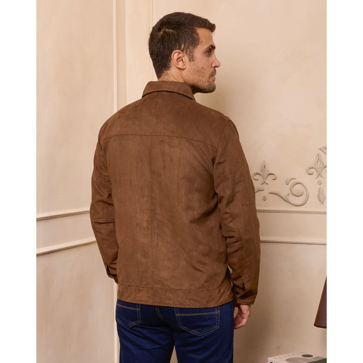 Casaca Hombre Daniel Marron Chocolate