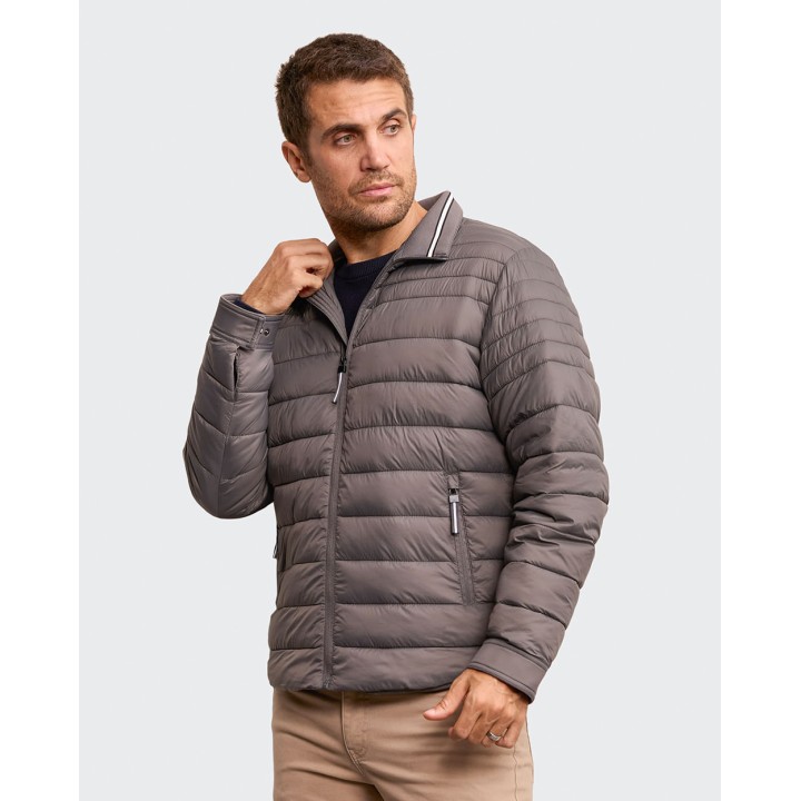 Casaca Hombre Roger Plomo