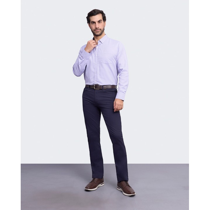Camisa Hombre Piedro Lila Frío