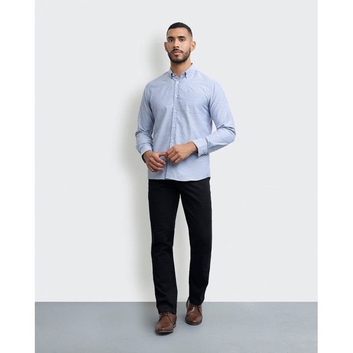 Camisa Hombre Piedro Acero Oscuro
