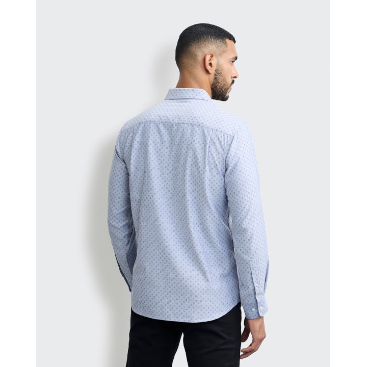 Camisa Hombre Piedro Acero Oscuro