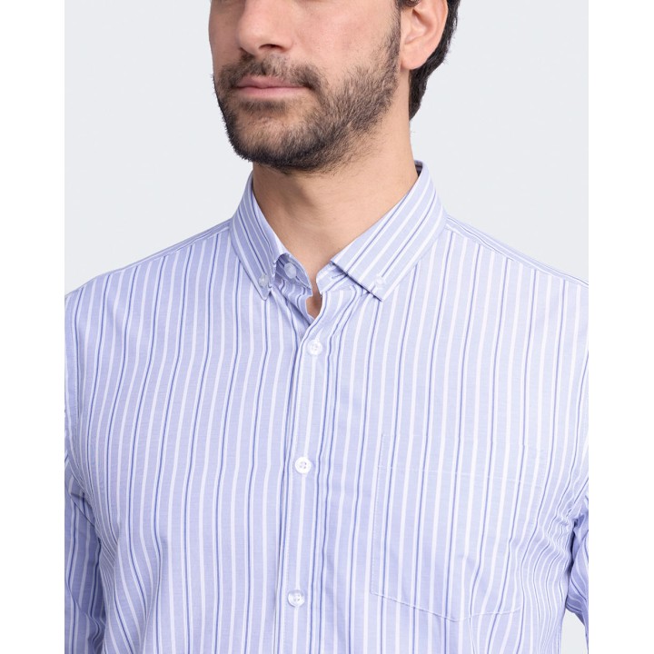 Camisa Hombre Piedro Celeste Dusk