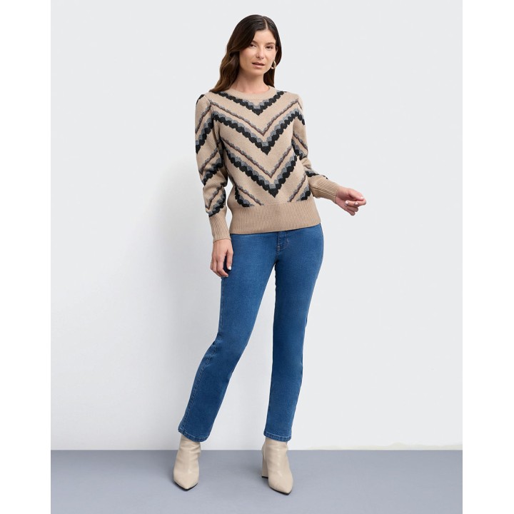 Chompa Mujer Hester Marron Cocoa