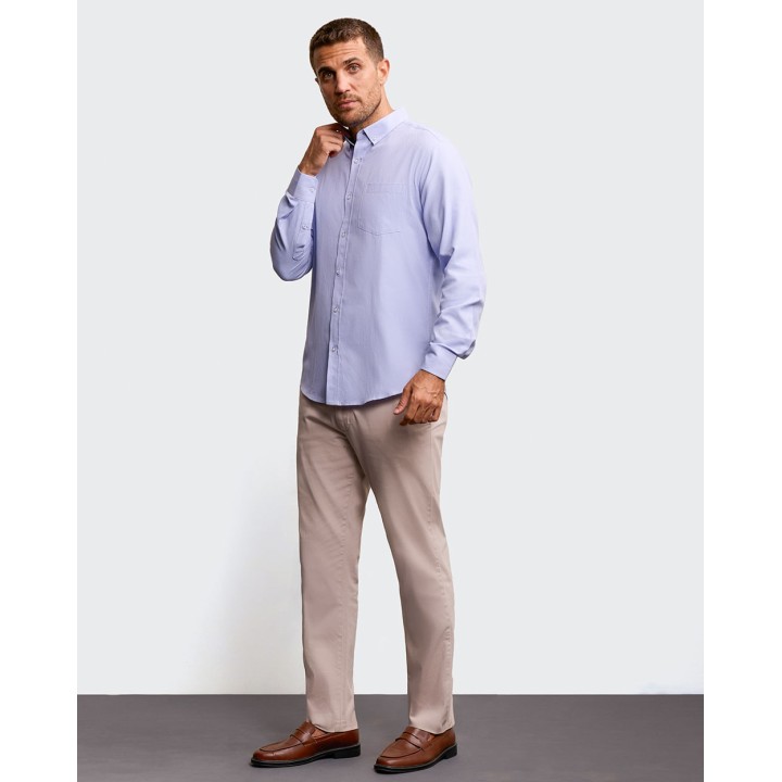 Camisa Hombre Piedro Celeste Dusk