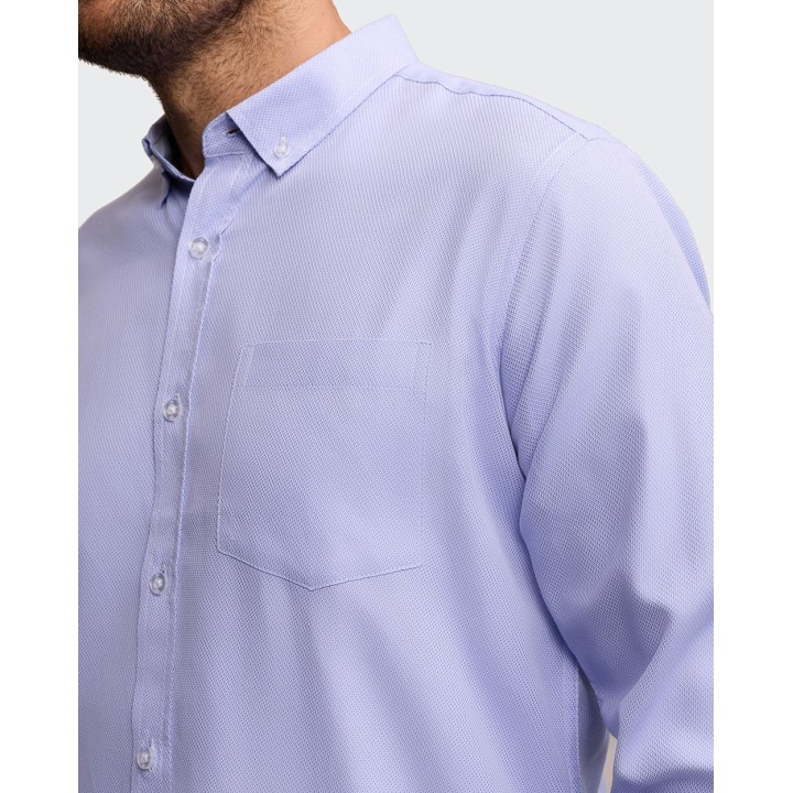 Camisa Hombre Piedro Celeste Dusk