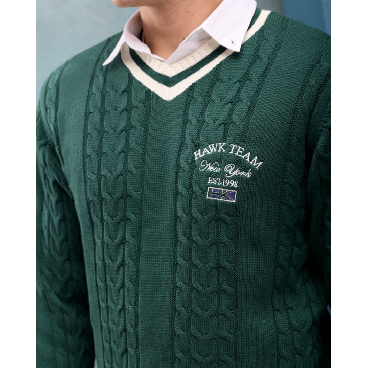 Chompa Hombre Riley Verde Storm