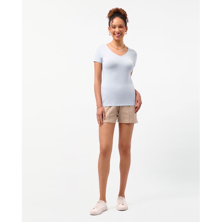 Polo Mujer Dora Core Celeste Claro