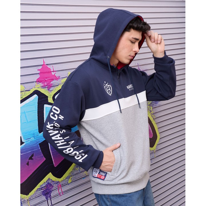 Polera Hombre Fedex Azul Sombra