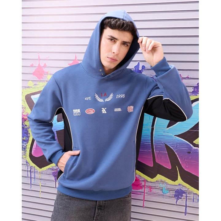 Polera Hombre Orson Azul Campana