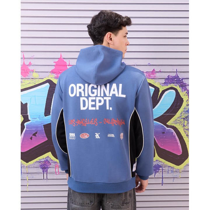 Polera Hombre Orson Azul Campana