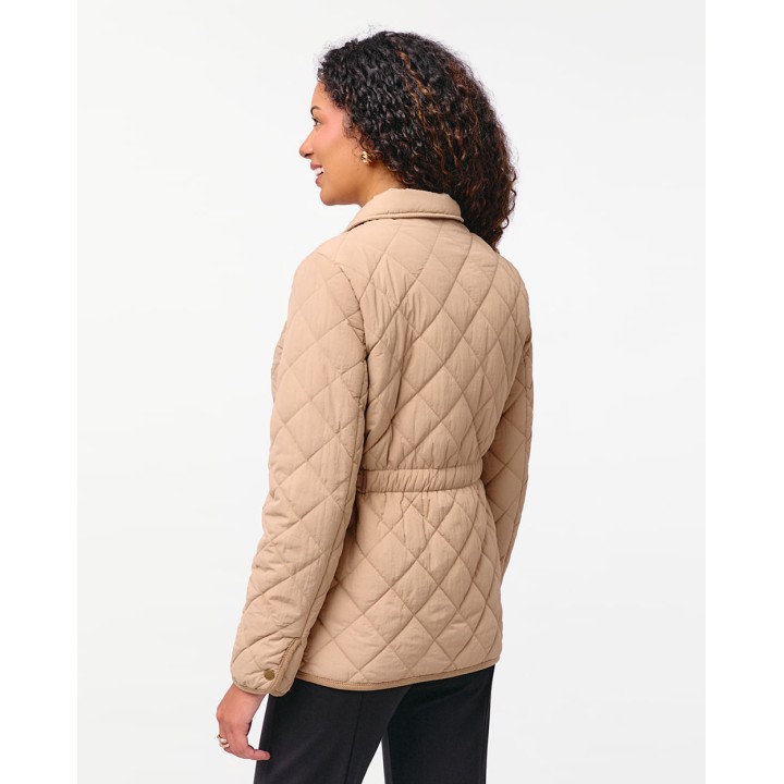 Casaca Mujer Jenifer Beige Botanico