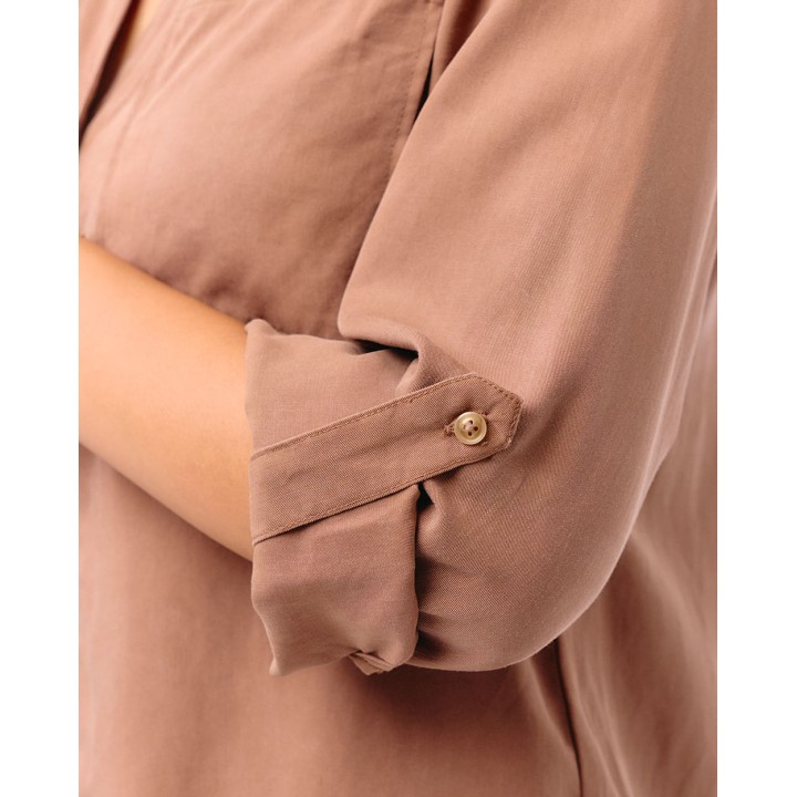 Blusa Mujer Miluska Marron Cocoa