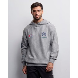 Polera Hombre Nick Gris Melange