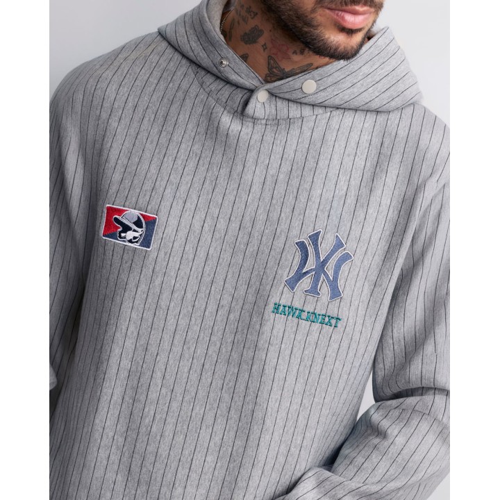Polera Hombre Nick Gris Melange