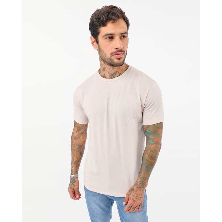 Polo Hombre José Core Crema Ivory