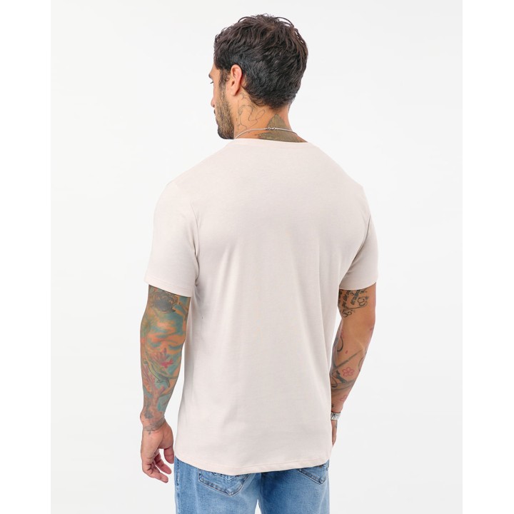 Polo Hombre José Core Crema Ivory