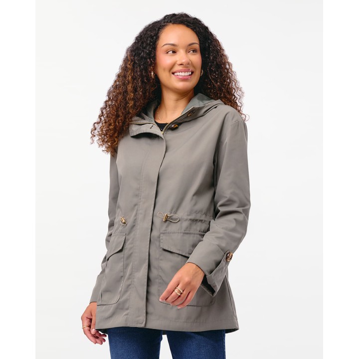 Casaca Mujer Rouse Verde Olive
