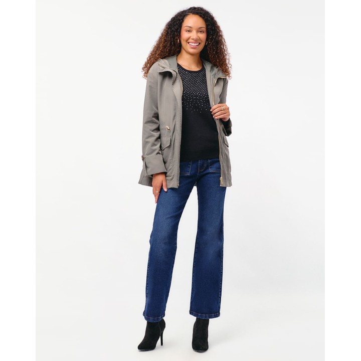 Casaca Mujer Rouse Verde Olive