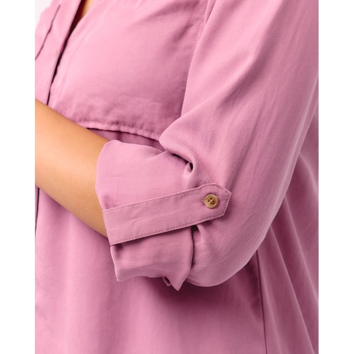 Blusa Mujer Miluska Malva Rosa