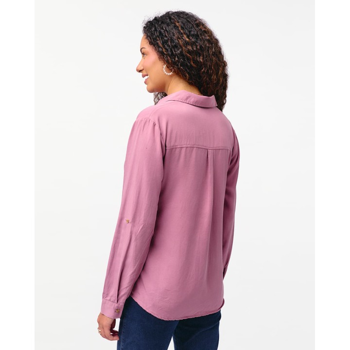 Blusa Mujer Miluska Malva Rosa