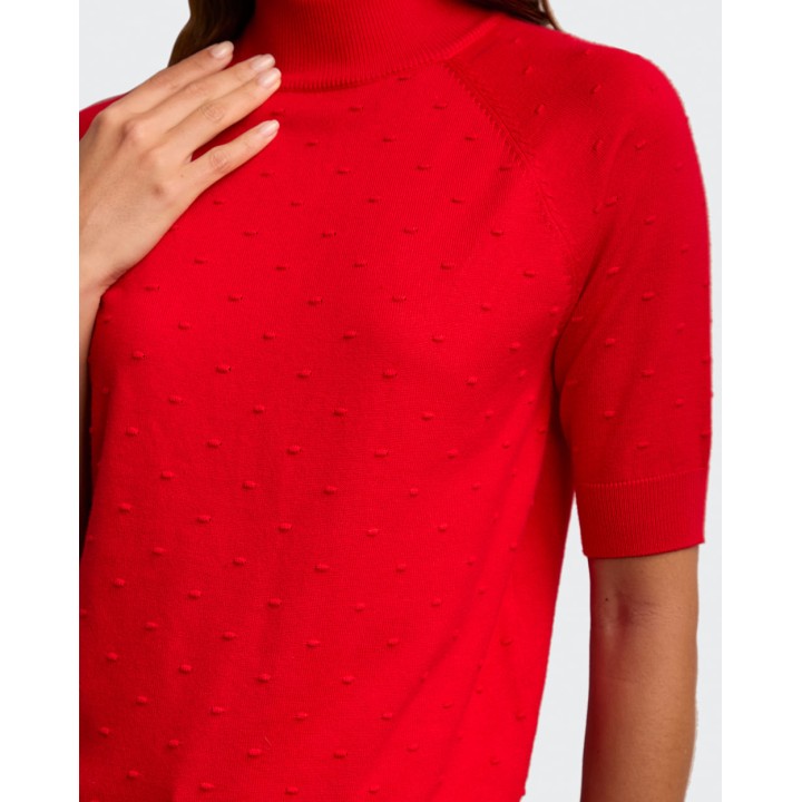 Chompa Mujer Valentinatex3 Rojo