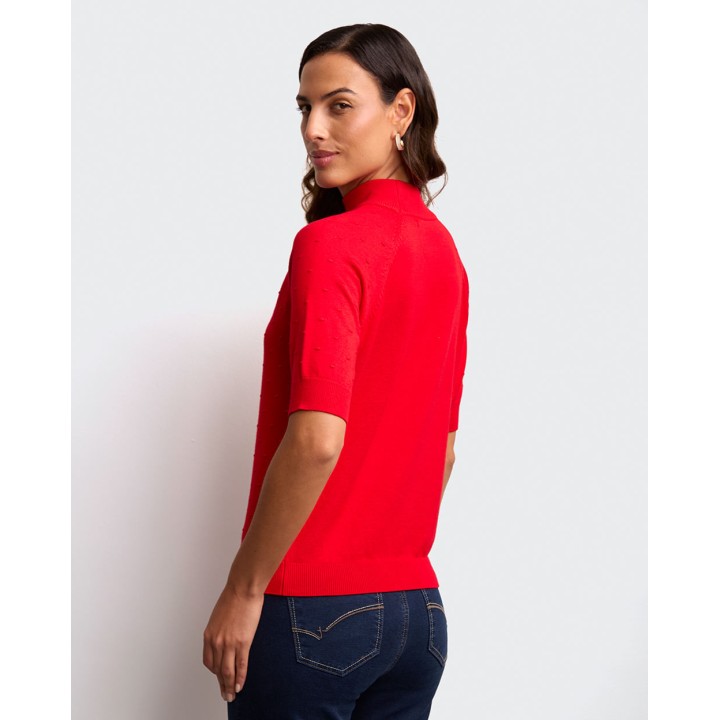 Chompa Mujer Valentinatex3 Rojo