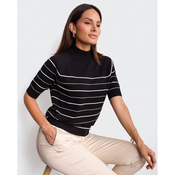 Chompa Mujer Valentina Lis3 Negro