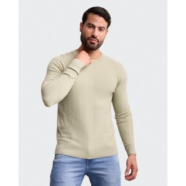 Chompa Hombre Maestri Verde Empolvado