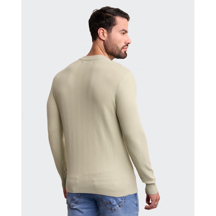 Chompa Hombre Maestri Verde Empolvado