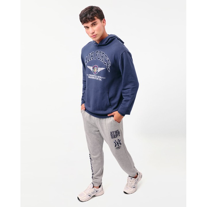 Pantalón Hombre Miguel Gris Melange