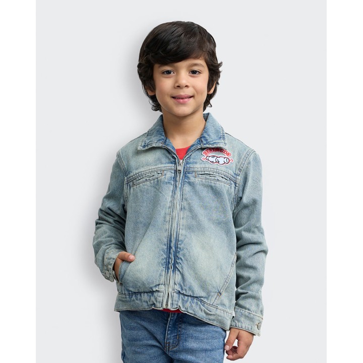 Casaca Niño Mark Dirty Wash