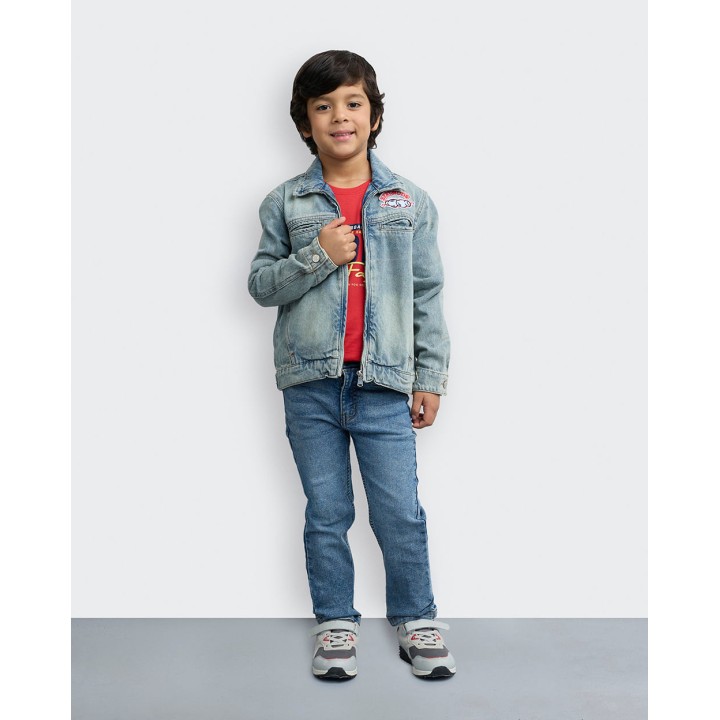 Casaca Niño Mark Dirty Wash