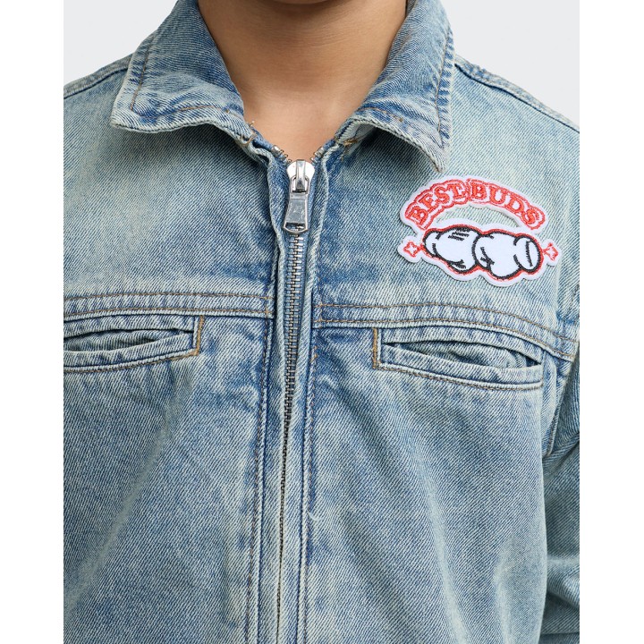 Casaca Niño Mark Dirty Wash