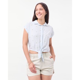 Blusa Mujer Sima Celeste