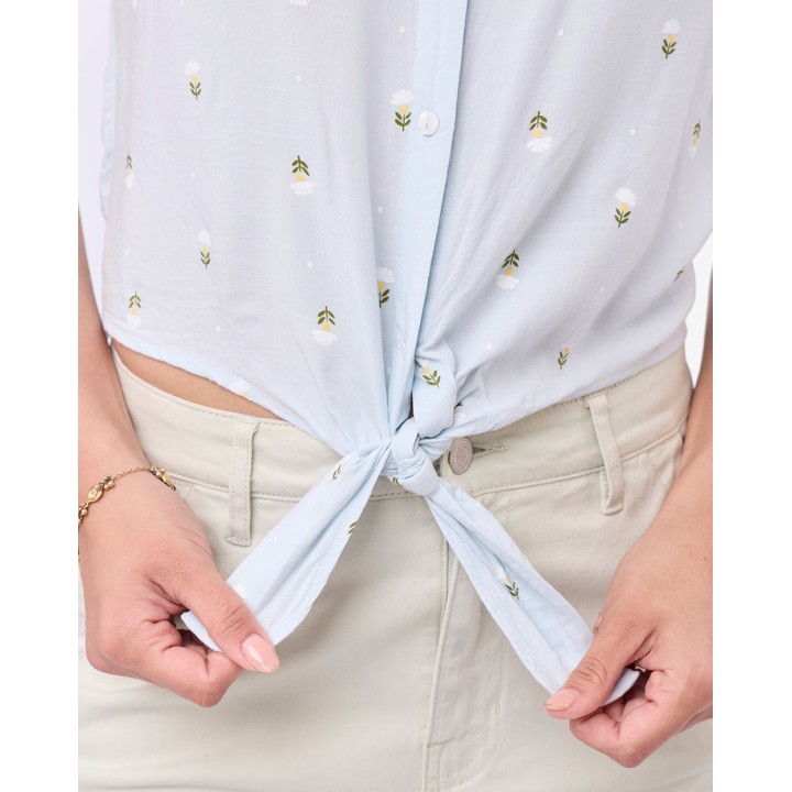 Blusa Mujer Sima Celeste
