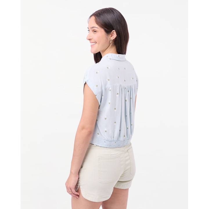 Blusa Mujer Sima Celeste