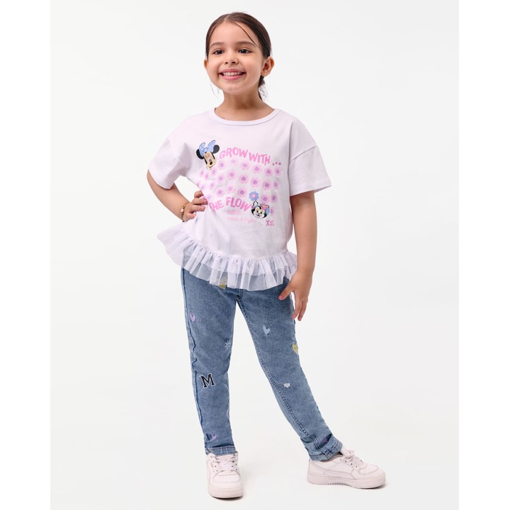Polo Niña Cassie Blanco