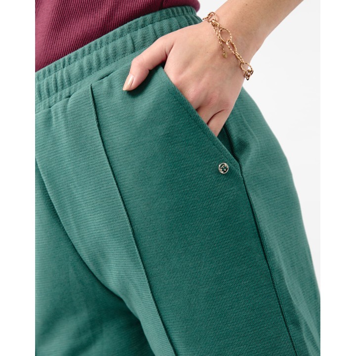 Short Mujer Ariana Verde Trellis