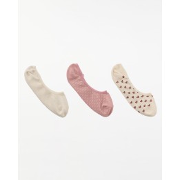 Calcetines Pack x 3 Mujer Danna Rojo