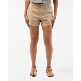 Short Mujer Maddyson Beige Oscuro